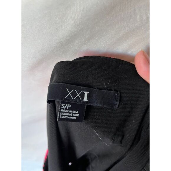 Vintage XXI Hot Pink Zebra Print Cut out mini club dress - Picture 7 of 7